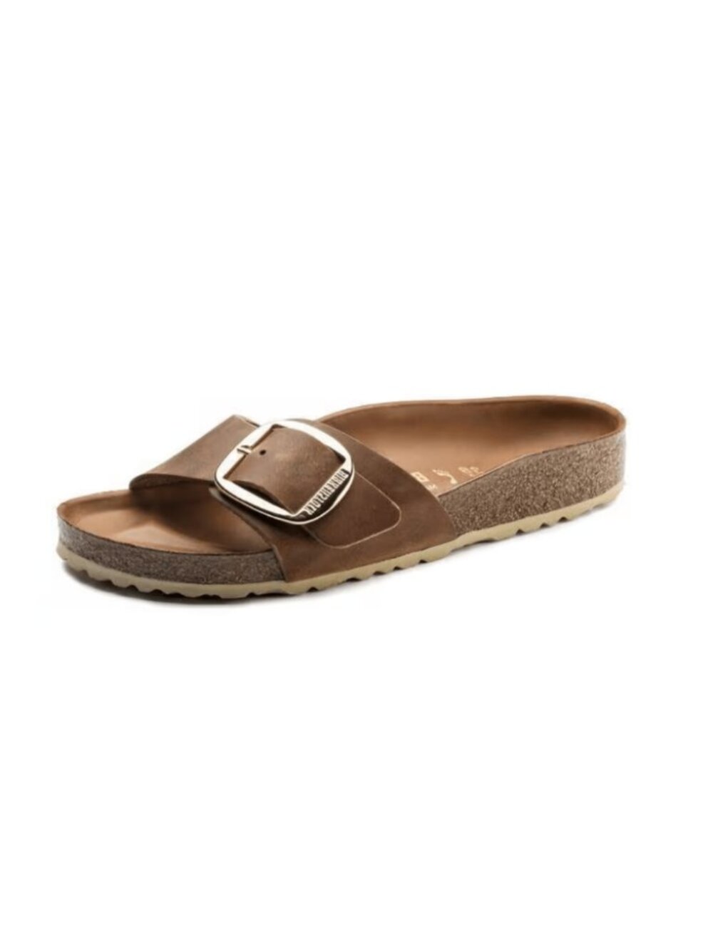Birkenstock Madrid Big Buckle Sandals – Cognac Oiled Leather (Narrow Fit) - Picture 6 of 6